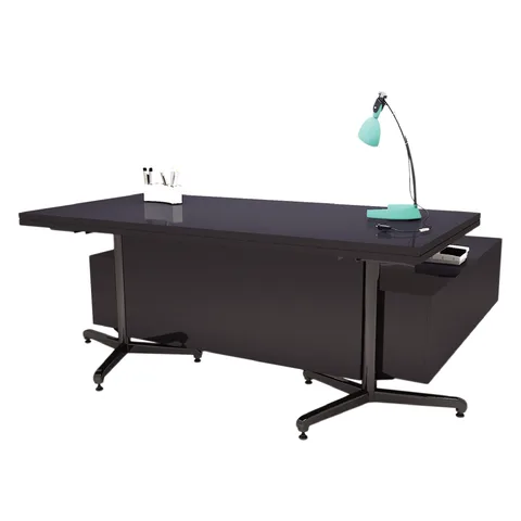 Senior Executive Table With Side Table & 3 Drawer